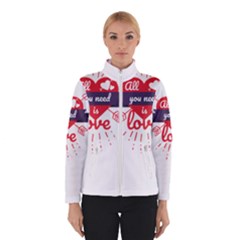 All You Need Is Love Winter Jacket by DinzDas