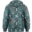 Folk flowers art pattern Floral abstract surface design  Seamless pattern Kids  Zipper Hoodie Without Drawstring View2
