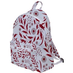 Folk Flowers Art Pattern Floral Abstract Surface Design  Seamless Pattern The Plain Backpack by Eskimos