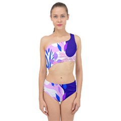 Aquatic Surface Patterns-04 Spliced Up Two Piece Swimsuit by Designops73
