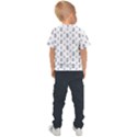 Sketchy Monster Pencil Drawing Motif Pattern Kids  Sports Tee View2