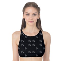 Bicycle Signal Street Motif Print Pattern Tank Bikini Top by dflcprintsclothing