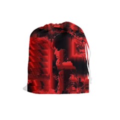 Red Light Drawstring Pouch (large) by MRNStudios