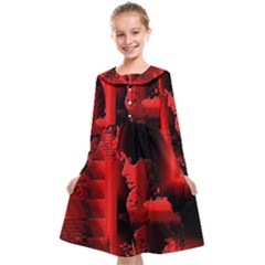 Red Light Kids  Midi Sailor Dress by MRNStudios