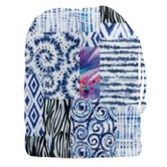 Blue Pastel Print Drawstring Pouch (3xl) by designsbymallika