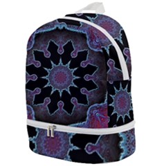Framed Mandala Zip Bottom Backpack by MRNStudios