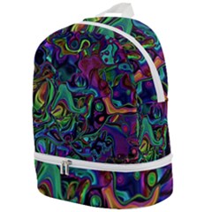 Brain Melt Zip Bottom Backpack by MRNStudios
