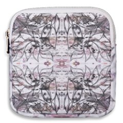 Artwork Repeats I Mini Square Pouch by kaleidomarblingart