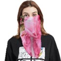 Scattered magenta roses Face Covering Bandana (Triangle) View1