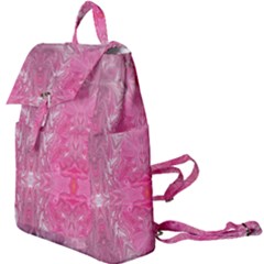 Magenta Repeats Buckle Everyday Backpack by kaleidomarblingart