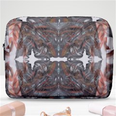 Painted Symmetry Make Up Pouch (large) by kaleidomarblingart