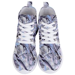 Landslide Baby Blue Women s Lightweight High Top Sneakers by MRNStudios