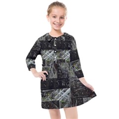Brakkett Kids  Quarter Sleeve Shirt Dress by MRNStudios