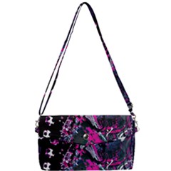 Rollercoaster Removable Strap Clutch Bag by MRNStudios