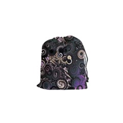 Whirligig Drawstring Pouch (xs) by MRNStudios