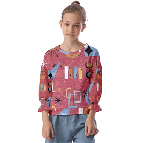 50s Kids  Cuff Sleeve Top by NerdySparkleGoth