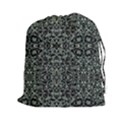 Initricate Ornate Abstract Print Drawstring Pouch (2XL) View1