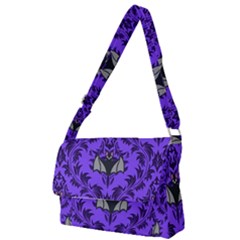 Friggin Bats Pattern Full Print Messenger Bag (s) by NerdySparkleGoth