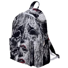 Creepy Head Sculpture Artwork The Plain Backpack by dflcprintsclothing