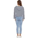 Ultimate Gray Women s Lightweight Cropped Hoodie View4