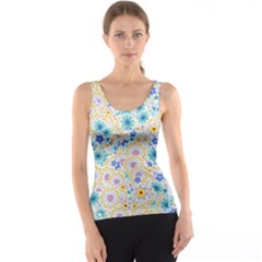 Flower Bomb 2 Tank Top by PatternFactory