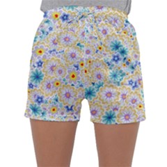 Flower Bomb 2 Sleepwear Shorts by PatternFactory
