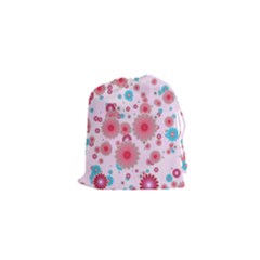 Flower Bomb 11 Drawstring Pouch (xs) by PatternFactory
