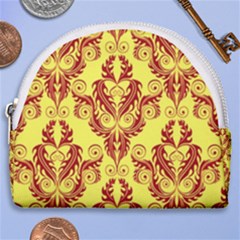 Great Vintage Pattern B Horseshoe Style Canvas Pouch by PatternFactory