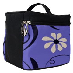 Folk Flowers Pattern  Make Up Travel Bag (small) by Eskimos