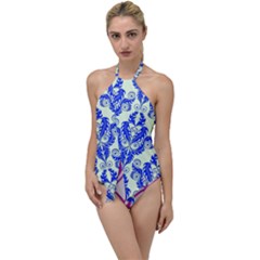 Great Vintage Pattern D Pattern 6-21-4 Go With The Flow One Piece Swimsuit by PatternFactory