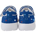 Christmas Pattern Tree Design Kids  Velcro Strap Shoes View4