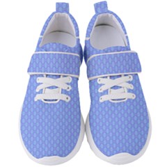 Soft Pattern Blue Women s Velcro Strap Shoes by PatternFactory