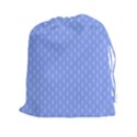 Soft Pattern Blue Drawstring Pouch (2XL) View1