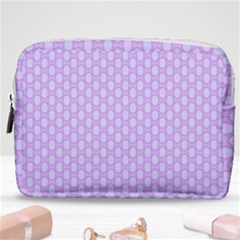 Soft Pattern Lilac Make Up Pouch (medium) by PatternFactory