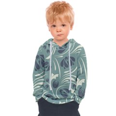 Folk Flowers Pattern Floral Surface Design Seamless Pattern Kids  Overhead Hoodie by Eskimos