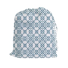 Arabic Vector Seamless Pattern Drawstring Pouch (2xl) by webstylecreations