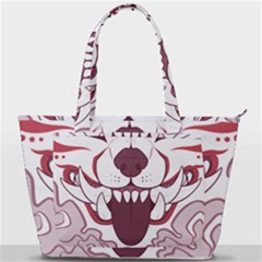 Kitsune Mask Back Pocket Shoulder Bag  by mindnmint