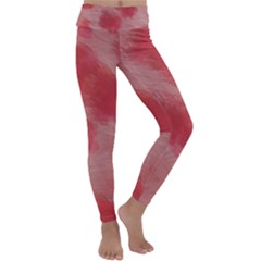Strawberries Kids  Lightweight Velour Classic Yoga Leggings by kiernankallan