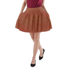 Toffee A-line Pocket Skirt by kiernankallan