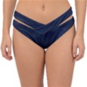 Blueberries Double Strap Halter Bikini Bottom View1