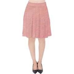 Peaches And Cream Velvet High Waist Skirt by kiernankallan