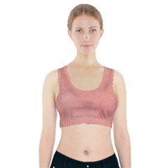 Peaches And Cream Sports Bra With Pocket by kiernankallan