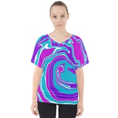 Icing V-neck Dolman Drape Top by kiernankallan