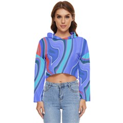 Water Women s Lightweight Cropped Hoodie by kiernankallan