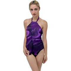 Night Go With The Flow One Piece Swimsuit by kiernankallan