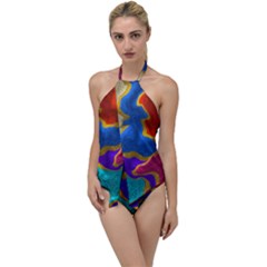 Shimmer Go With The Flow One Piece Swimsuit by kiernankallan