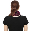 Red Abstraction Face Covering Bandana (Triangle) View2