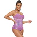 Bubbles Retro Full Coverage Swimsuit View3