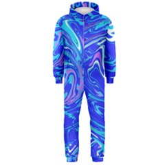  Blue Blue Sea Hooded Jumpsuit (men)  by kiernankallan