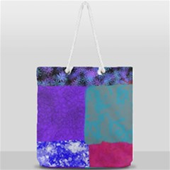Patches Full Print Rope Handle Tote (large) by kiernankallan